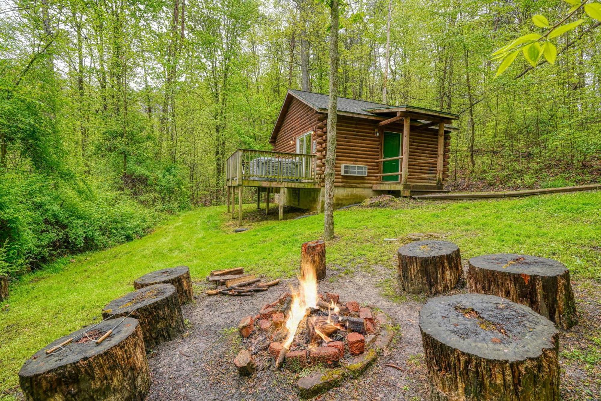 Blue Rose Cabins - Big Woody Cabin Logan Extérieur photo