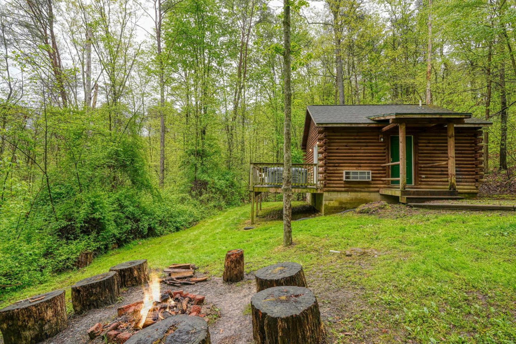 Blue Rose Cabins - Big Woody Cabin Logan Extérieur photo